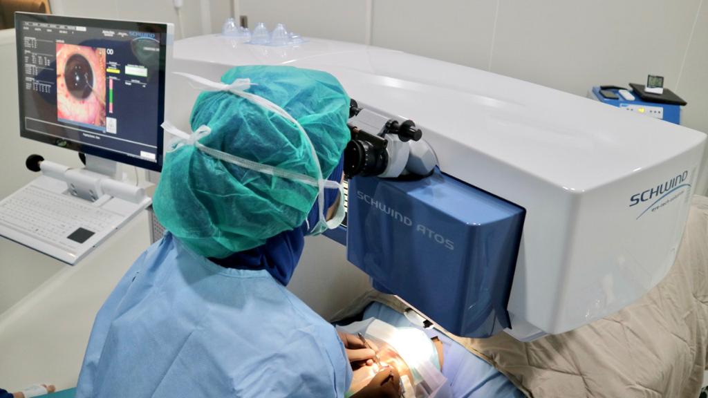 Salah Satu Mesin Tercanggih Di Silc Lasik Center Dan Kini Pertama Di Indonesia