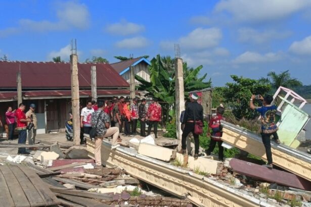 Tanah Longsor Buntok