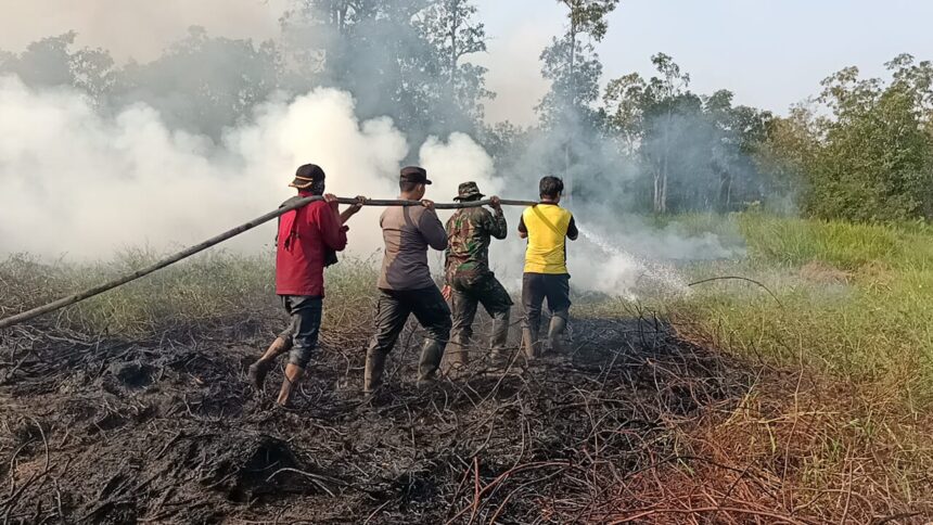 Tim Satgas Tni Polri Padamkan Karhutla