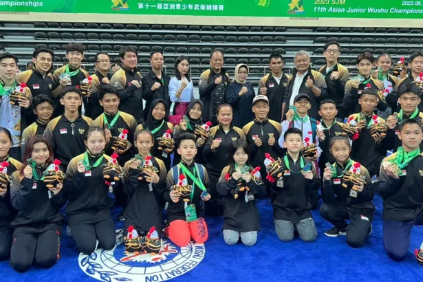 Timnas Wushu Junior Indonesia