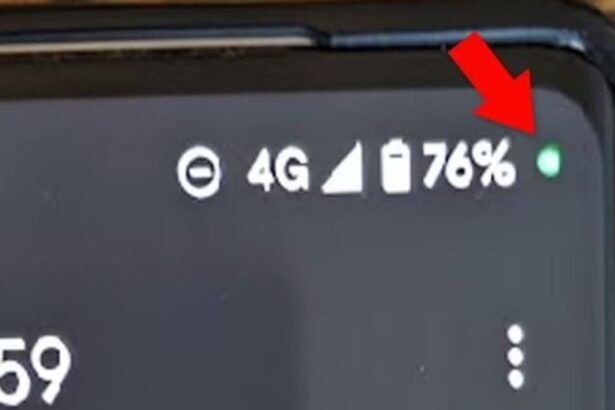 Titik Hijau Di Layar Android