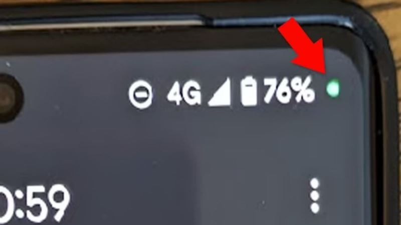 Titik Hijau Di Layar Android