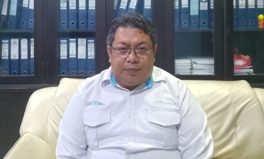 Manajer Pelayanan Terminal Kumai, Muhammad Rahmadi (Foto: Halim).