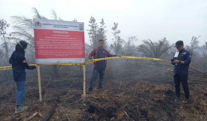 Lahan Perusahaan Disegel