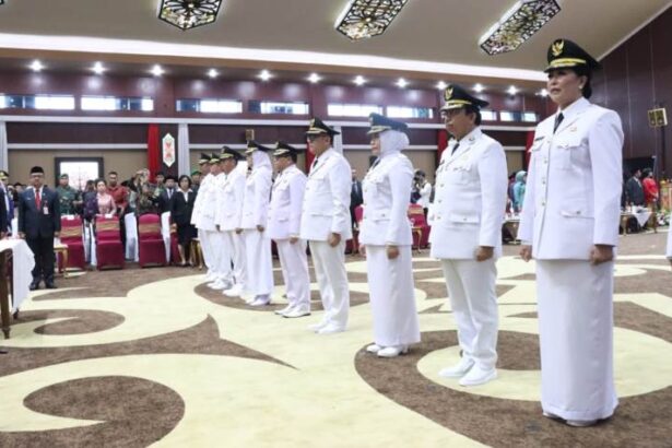 Pelantikan Pj Bupati Dan Wali Kota Di Kalteng