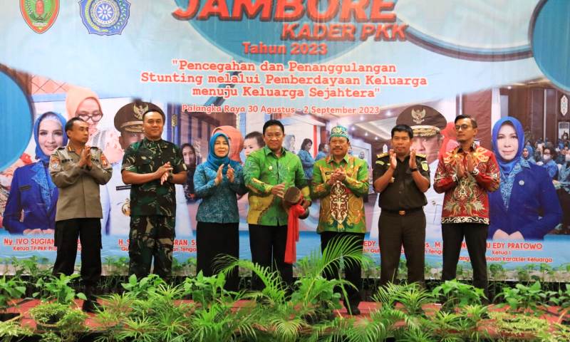 Pembukaan Jambore Pkk Provinsi Kalteng
