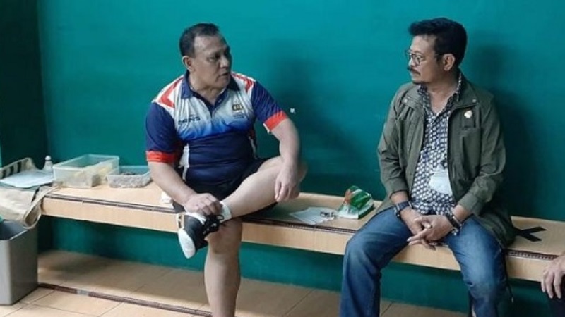 Firli Bahuri Bertemu Syl Syahrul Yasin Limpo
