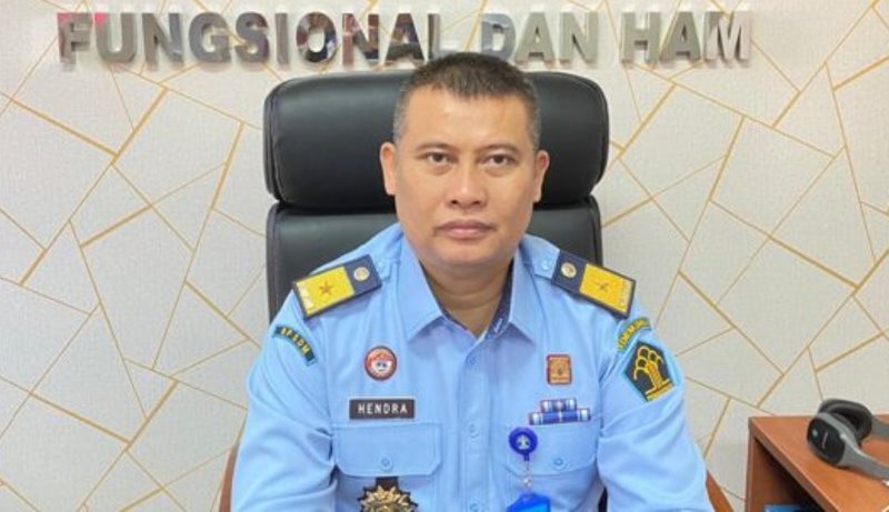Kakanwil Kemenkumham Kalteng Hendra Ekaputra