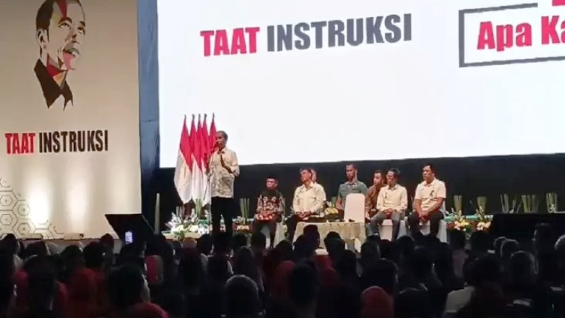 Jokowi Hadiri Pertemuan Relawan