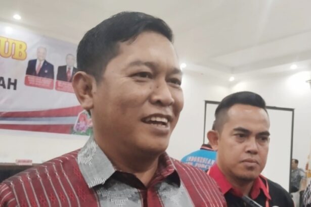 Ketua Umum Koni Kalteng Rahmat Hidayat