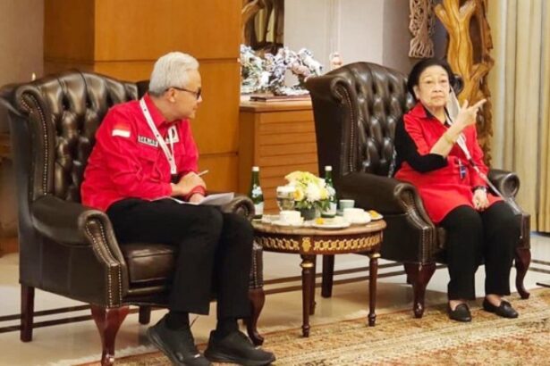 Megawati Soekarnoputri Dan Ganjar Pranowo