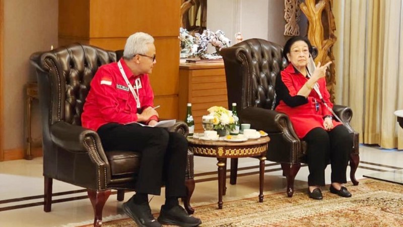Megawati Soekarnoputri Dan Ganjar Pranowo
