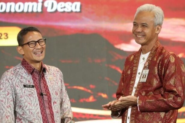 Sandiaga Uno Dan Ganjar Pranowo