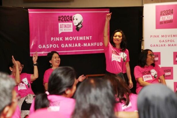 Gerakan Pink Ganjar Mahfud