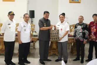 Kunjungan Pj Bupati Barsel Ke Lampung Tengah