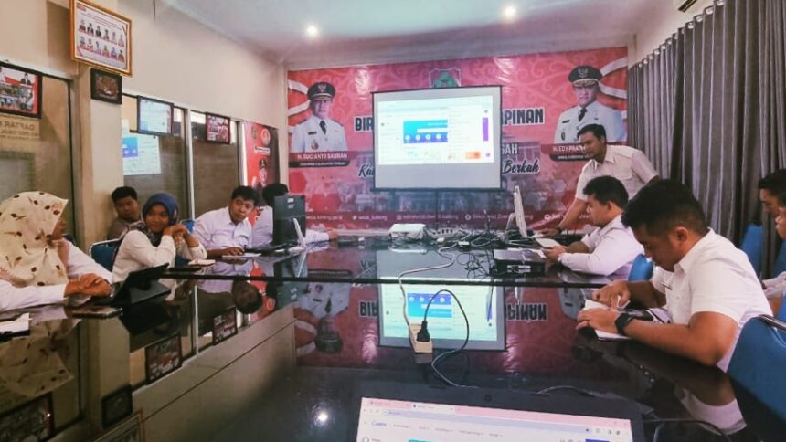 Tingkatkan Kemampuan Teknologi Biro Administrasi Pimpinan Kalteng Gelar Pelatihan Canva.jpg
