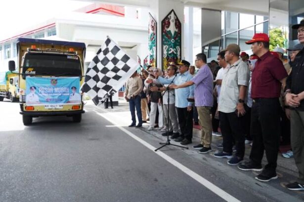 Pemprov Kalteng Salurkan 1.420 Ton Beras Untuk Pasar Murah