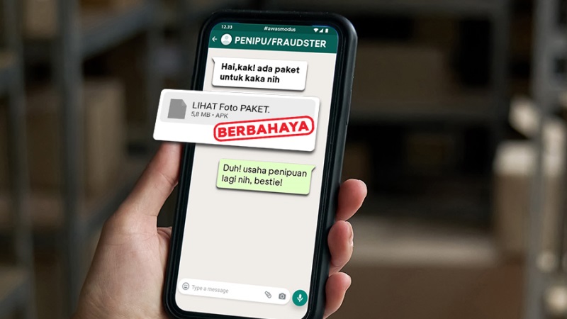 Penipuan Via Wa Kirim Apk