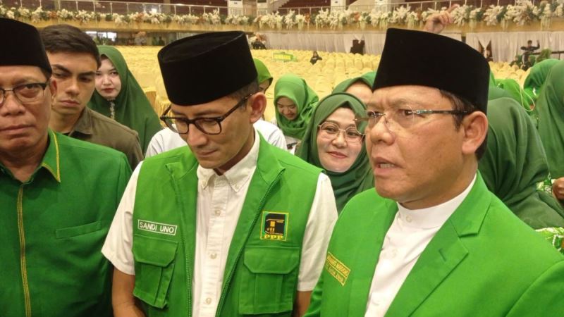 Plt Ketum Mardiono Dan Sandiaga Uno