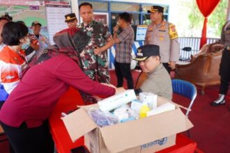 Kunjungi Pos Pam Lebaran