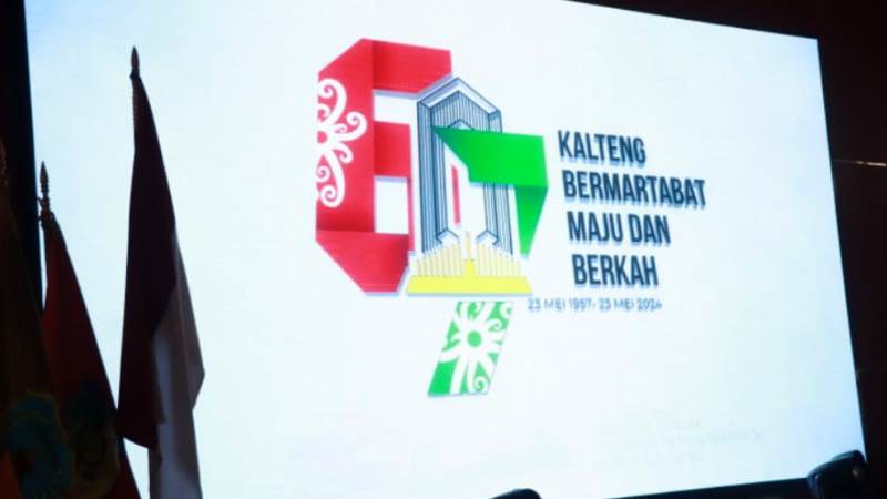 Logo Hut Ke-67 Kalteng
