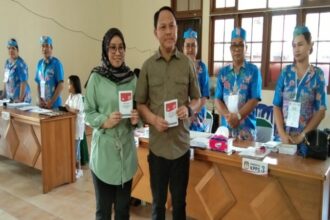 Pj Bupati Barsel Coblos