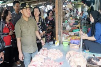 Sidak Pasar Harga Bahan Pokok Buntok