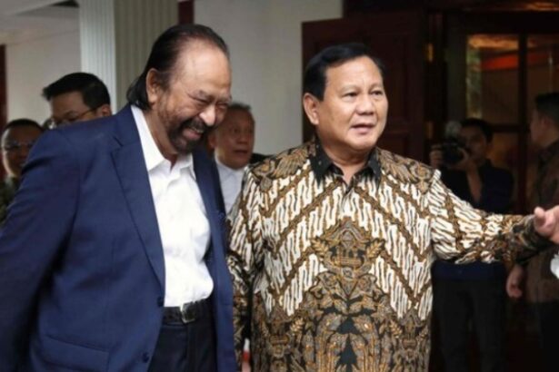Surya Paloh Temui Prabowo Di Kertanegara