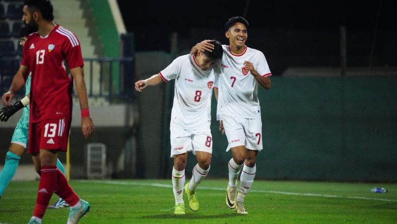 Timnas U-23 Menang Lawan Uea
