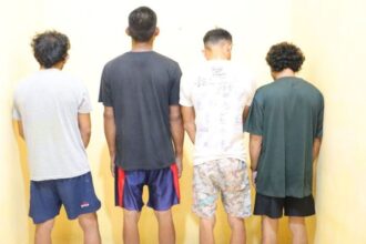 Empat pelaku penyerangan Polsek Pangkalan Banteng