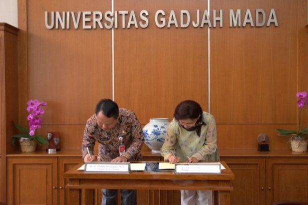 Pemkab Barsel Dan Ugm Teken Mou Kerjasama