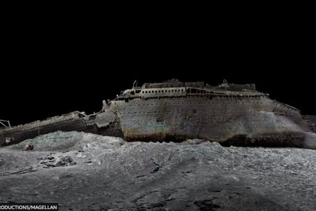 Penampakan Utuh Bangkai Kapal Titanic Di Dasar Laut 8