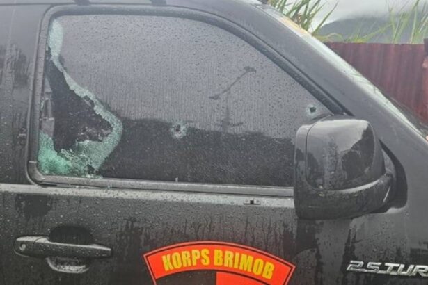 Ilustrasi Mobil Dinas Brimob