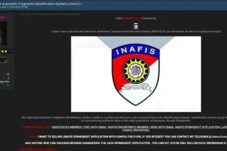 Data Inafis Polri