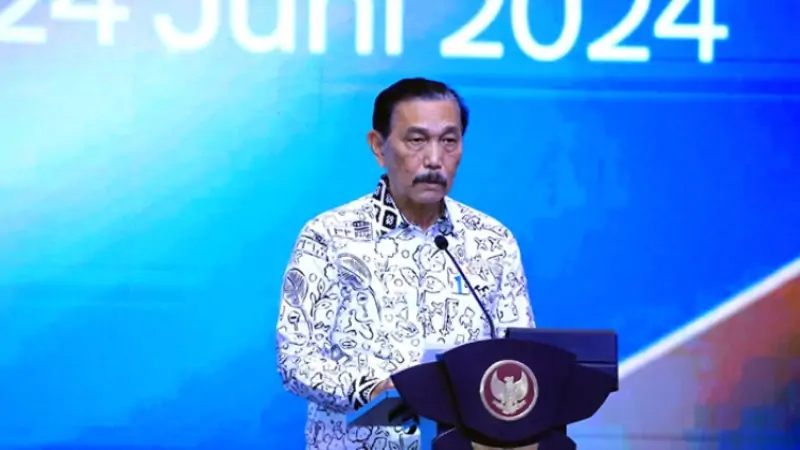 Luhut Peluncuran Digitalisasi Perizinan