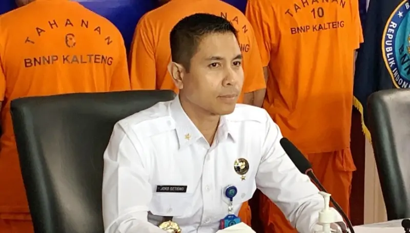 Kepala Bnnp Kalteng Brigjen Polisi Joko Setiono