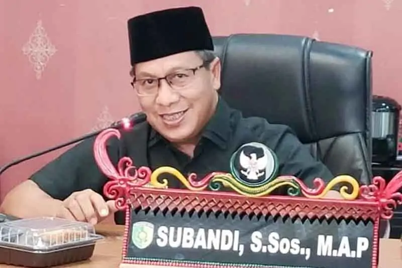 Ketua Komisi A Dprd Kota Palangka Raya Subandi