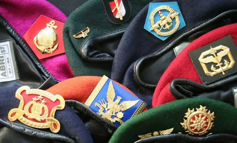 Warna Baret Tni