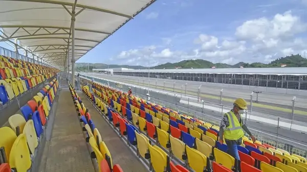 Penyempurnaan Sirkuit Mandalika Jelang Motogp 169