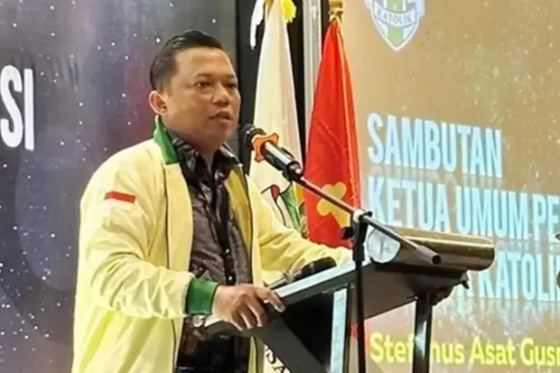 Ketua Umum Pemuda Katolik Stefanus Gusma