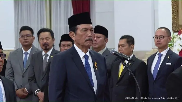 Luhut Binsar Pandjaitan Dilantik Presiden Prabowo Sebagai Ketua Dewan Ekonomi Nasional