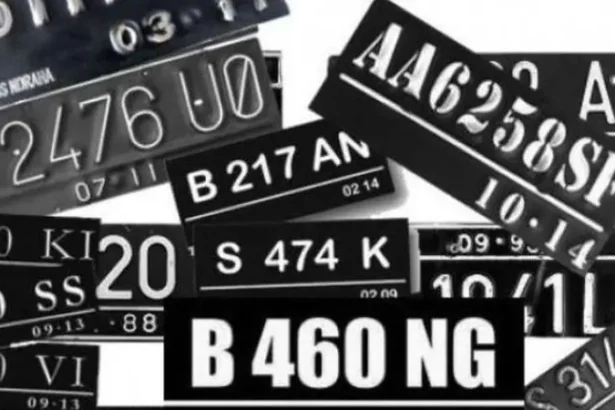 Plat Nomor Cantik