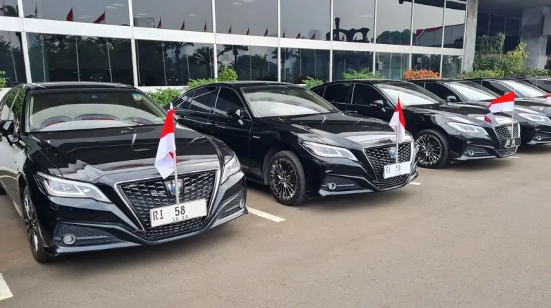 Mobil Dinas Menteri Kabinet Prabowo