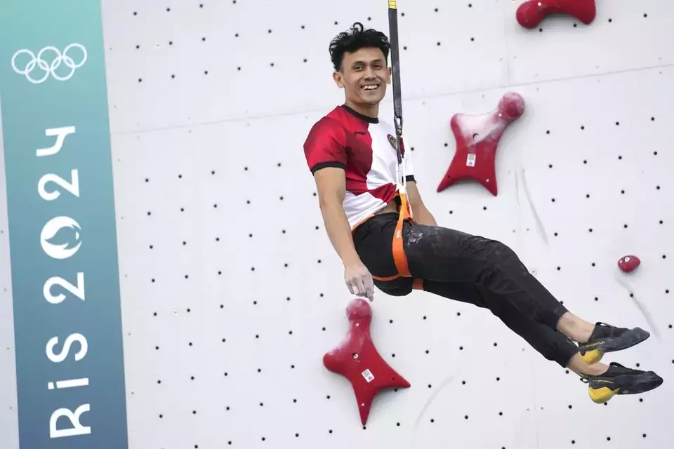 Atlet Panjang Tebing Indonesia Veddriq Leonardo
