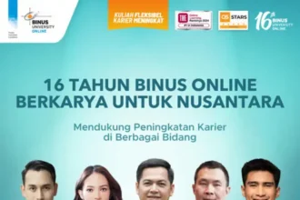 Binus Online Peringati Ulang Tahun Ke 16