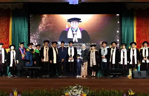 Binus University Kukuhkan Guru Besar Bidang Pengembangan Sistem Informasi (1)