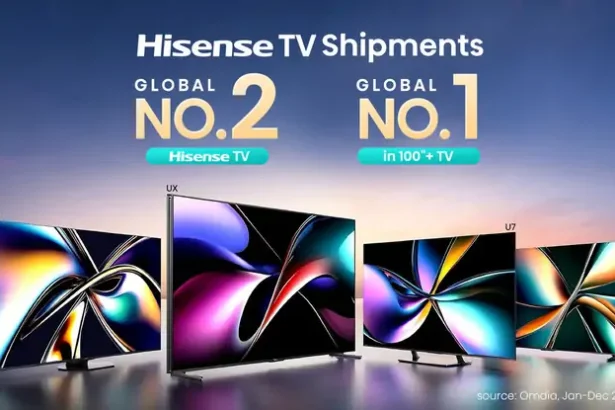 Hisense Tv Pertahankan Peringkat No.2 Global Pada Tahun 2024 (1)