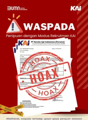 Kai Kembali Mengimbau Masyarakat Waspada Penipuan Berkedok Rekrutmen
