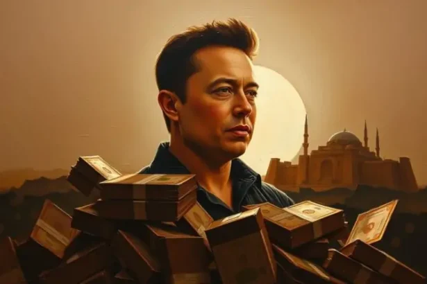 Kekayaan Elon Musk Bittime