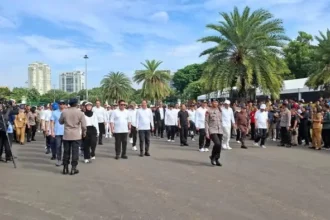 Kepala Daerah Terpilih Berkumpul Di Monas